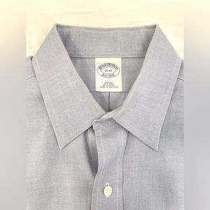 Brooks Brothers Blue Oxford 15 x 32 Slim Fit